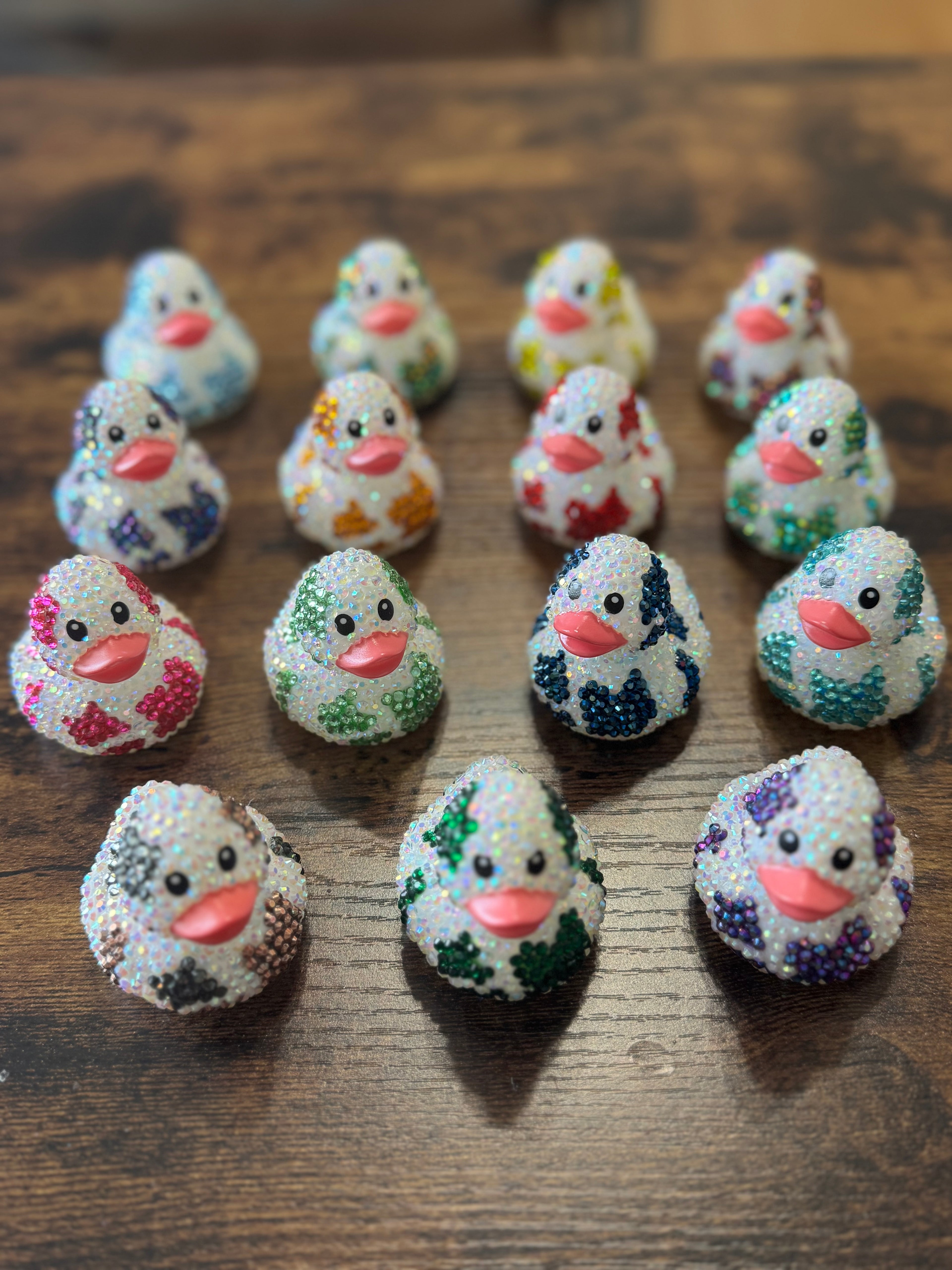 Ab Purple and Ab Rhinestone bling  cow duck