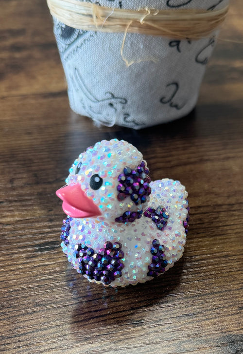 Ab Purple and Ab Rhinestone bling  cow duck