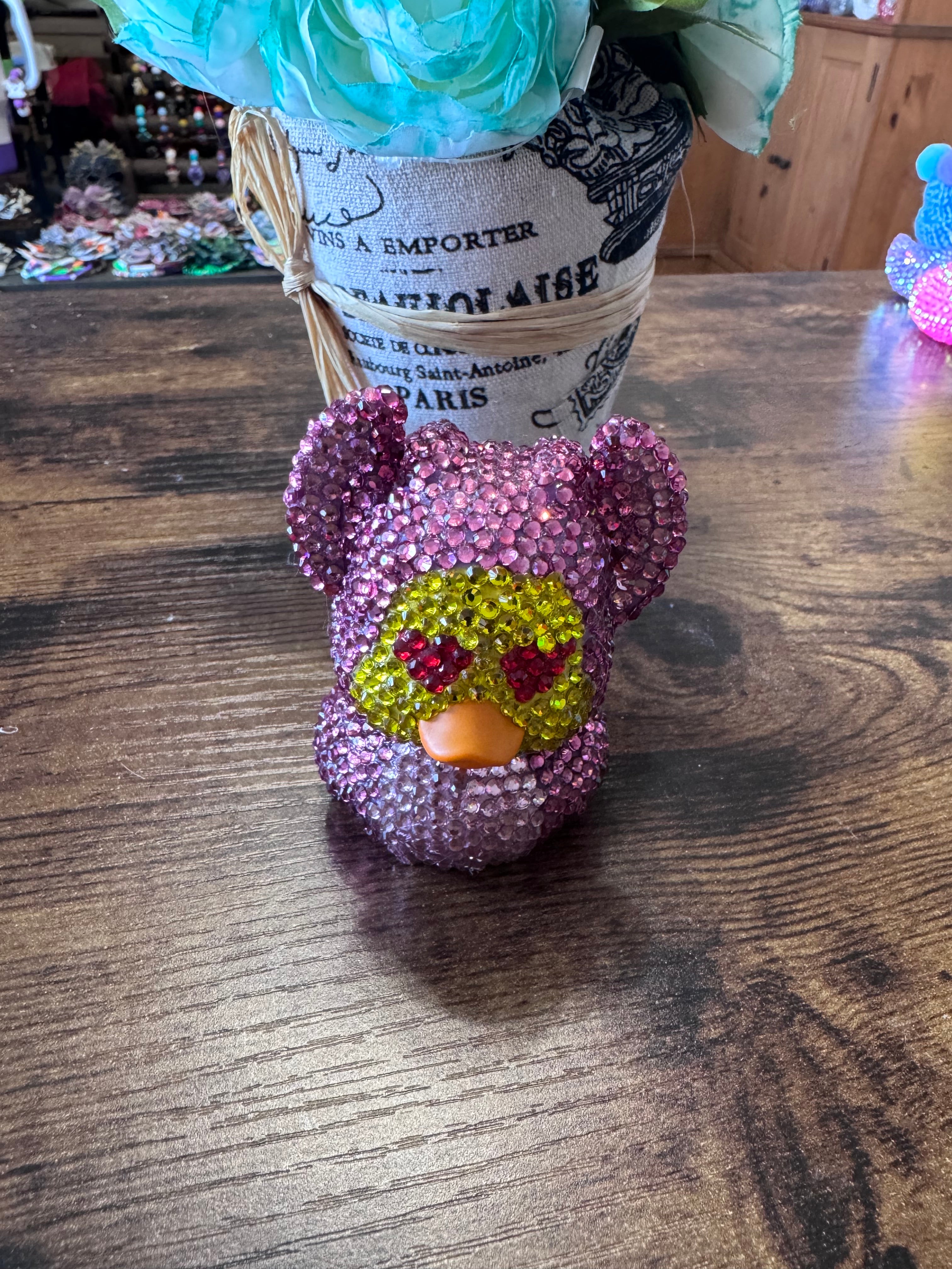 Disney Angel bling bedazzled rhinestone duck